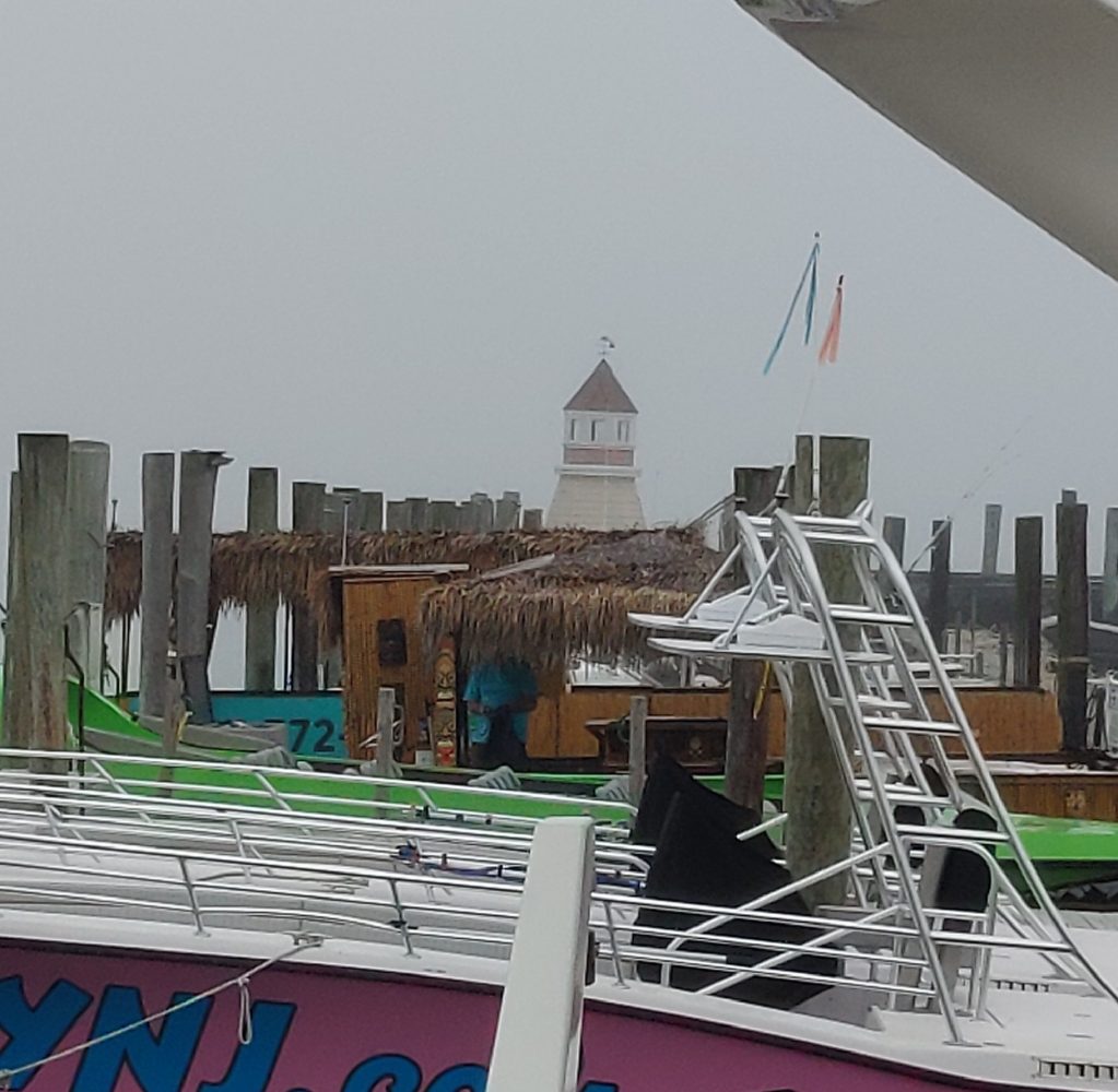 Spooky start to the day here in Cape May